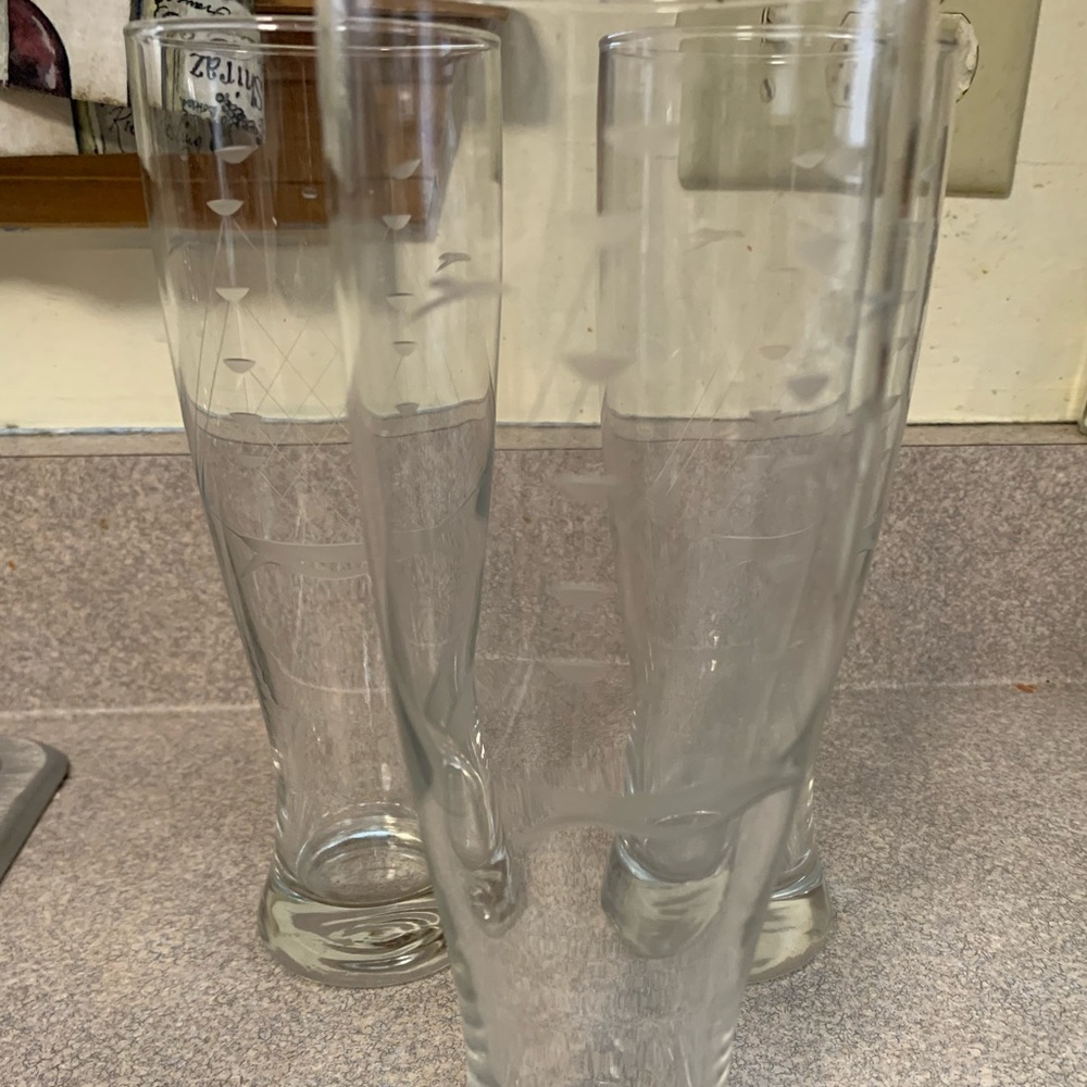 Beer glasses